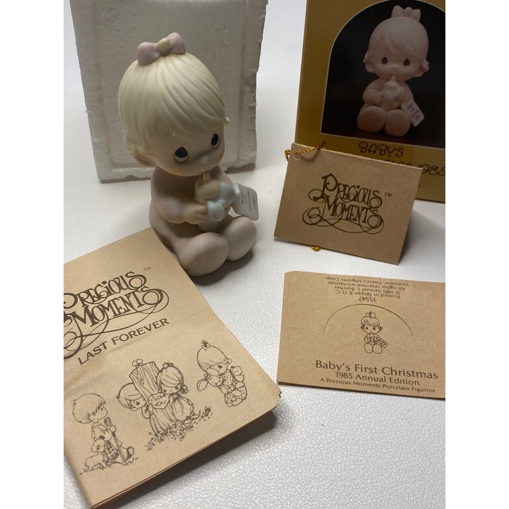 Precious Moments Baby's First Christmas Special 1985 Issue